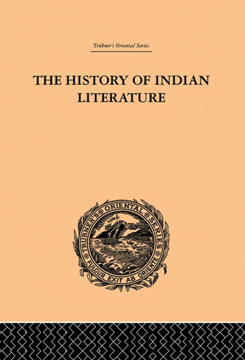 Big bigCover of The History of Indian Literature