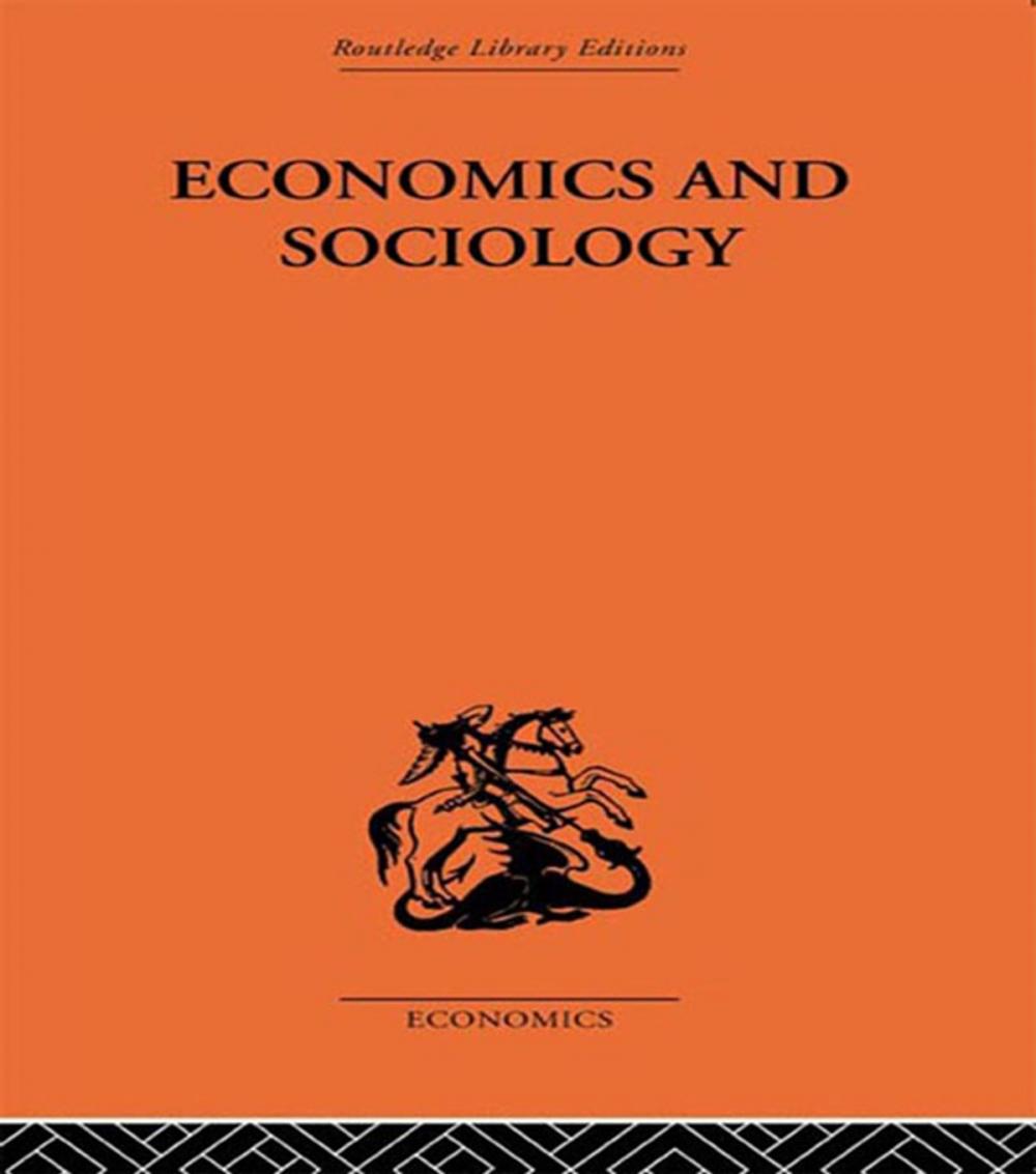 Big bigCover of Economics and Sociology