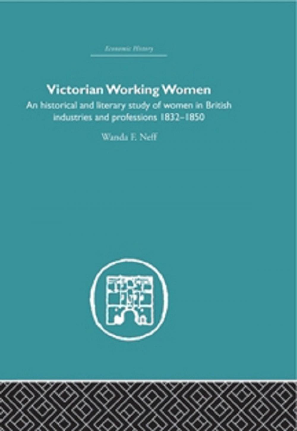 Big bigCover of Victorian Working Women