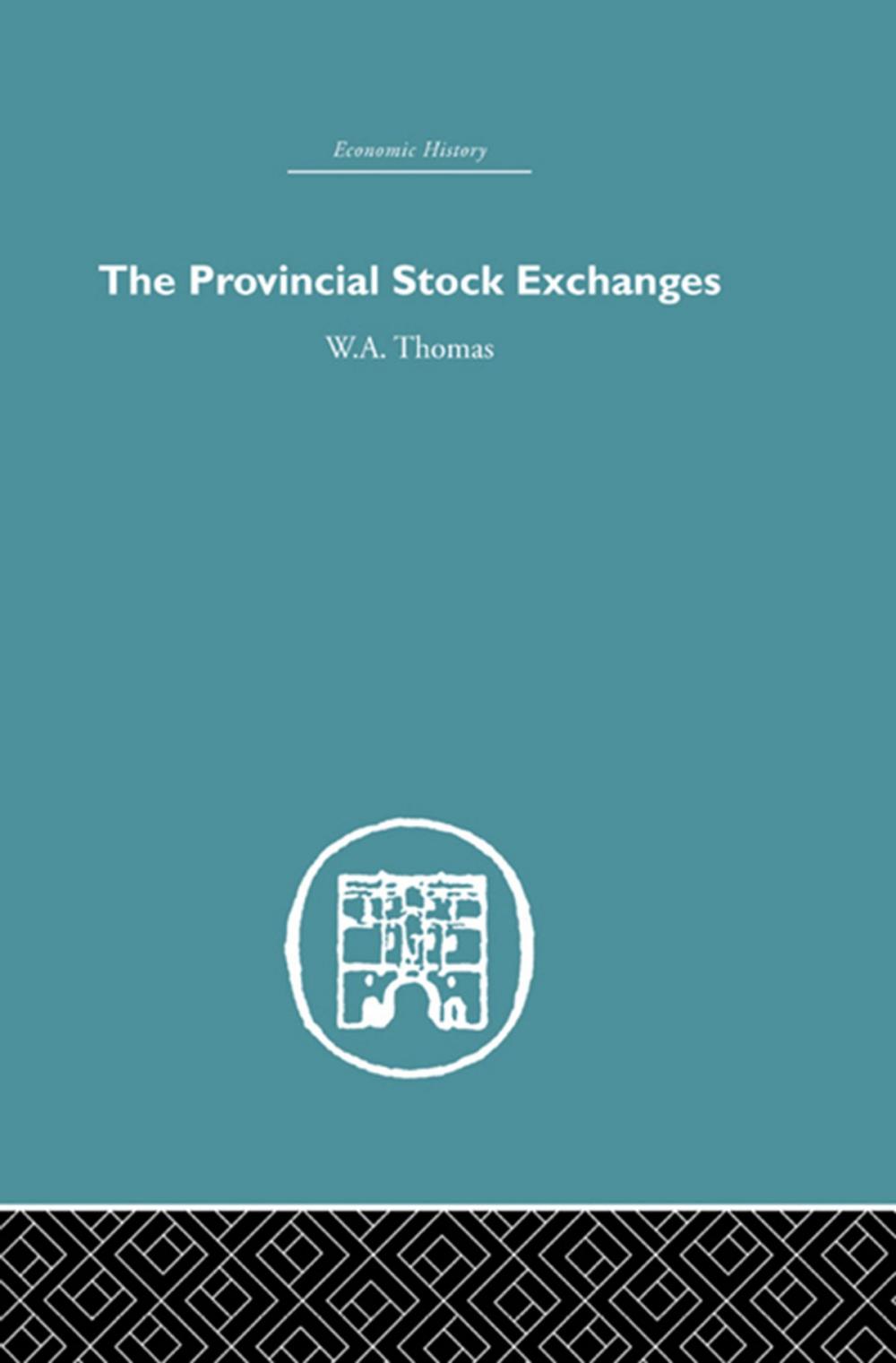Big bigCover of Provincial Stock Exchanges