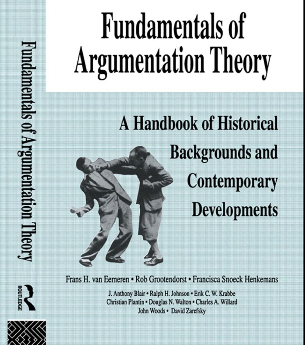 Big bigCover of Fundamentals of Argumentation Theory