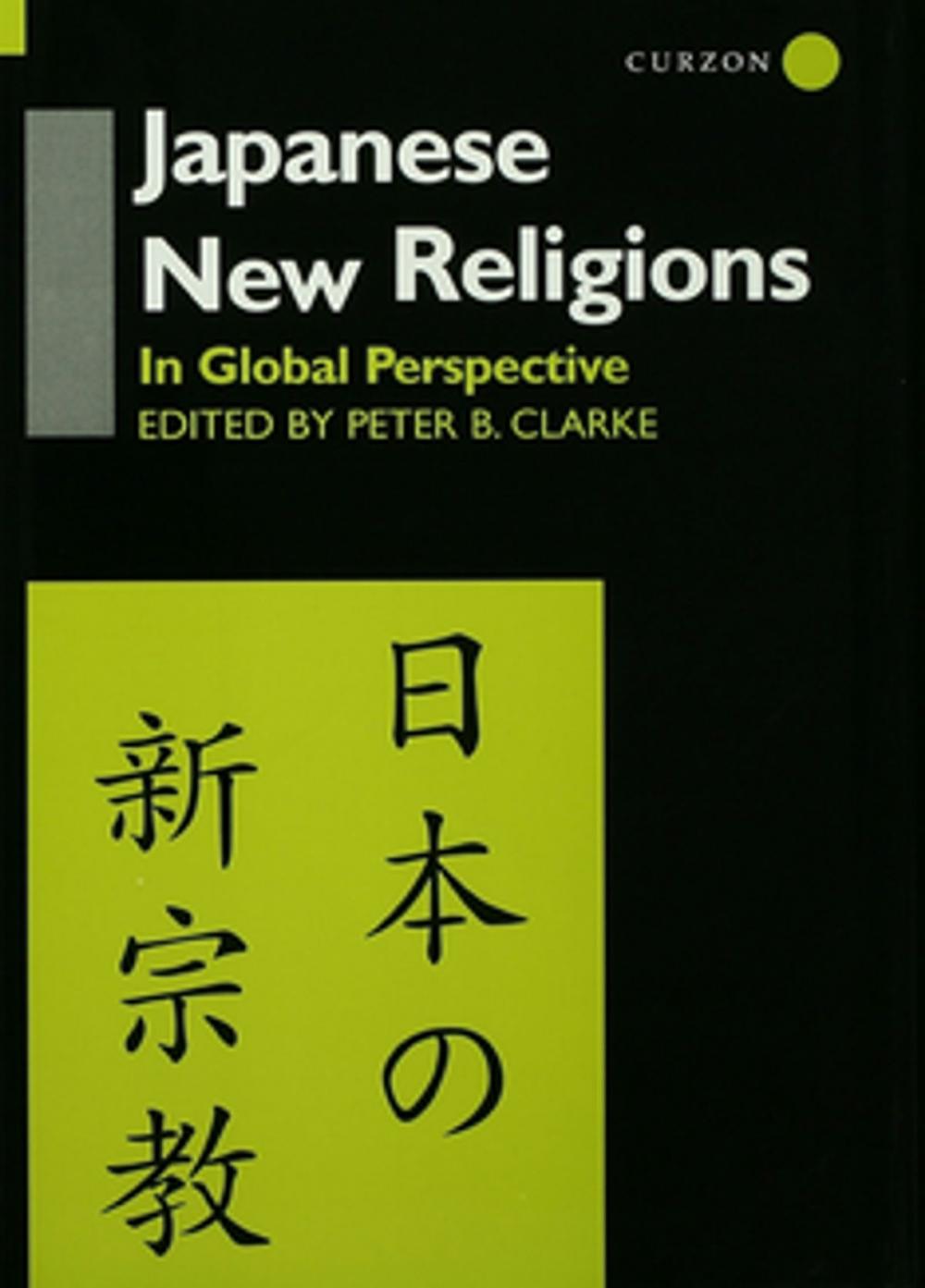 Big bigCover of Japanese New Religions in Global Perspective