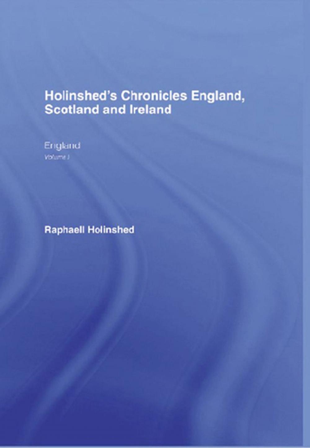 Big bigCover of Chronicles:England,Scotland(6vl)