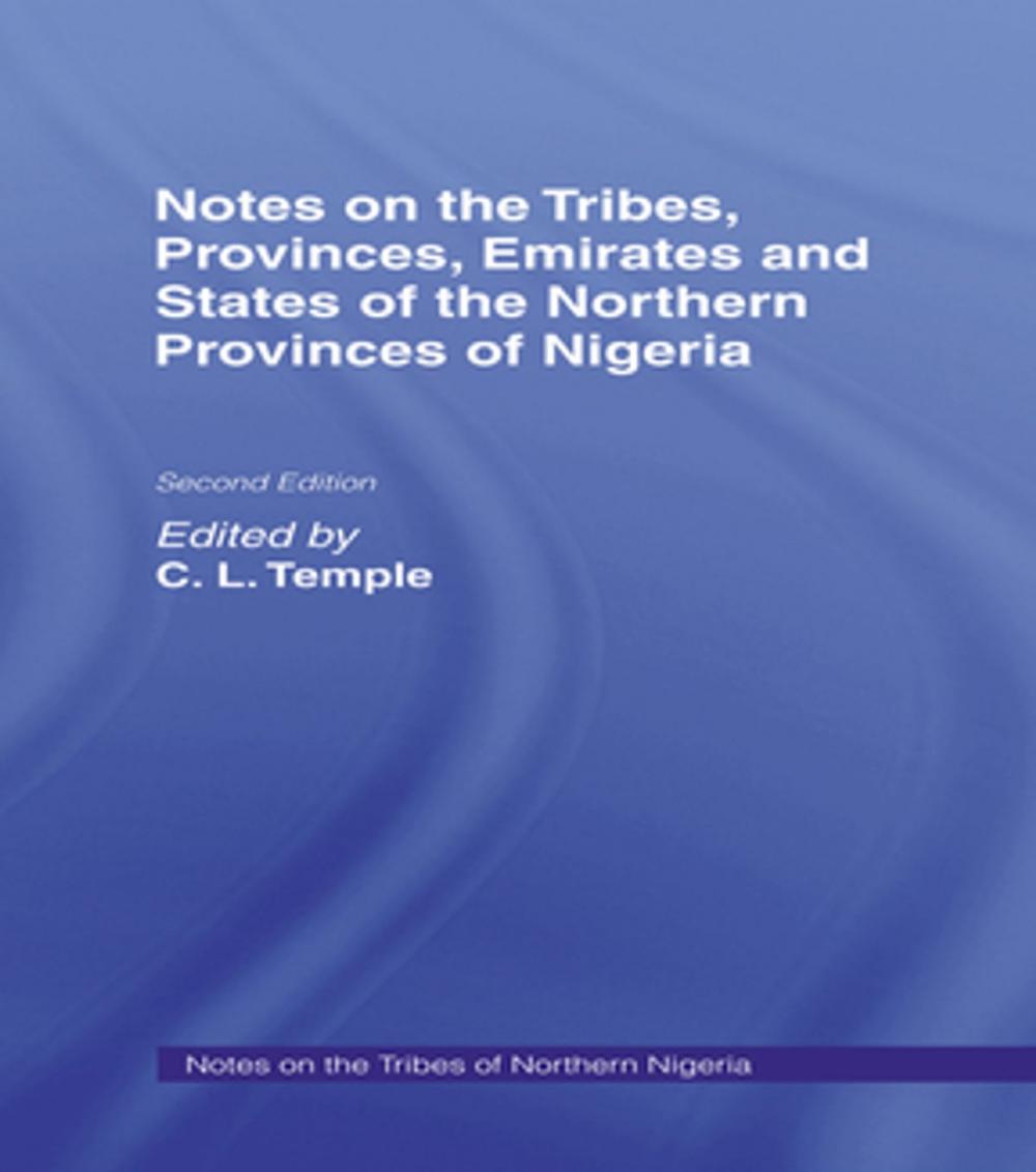 Big bigCover of Notes of the Tribes, Emirates Cb