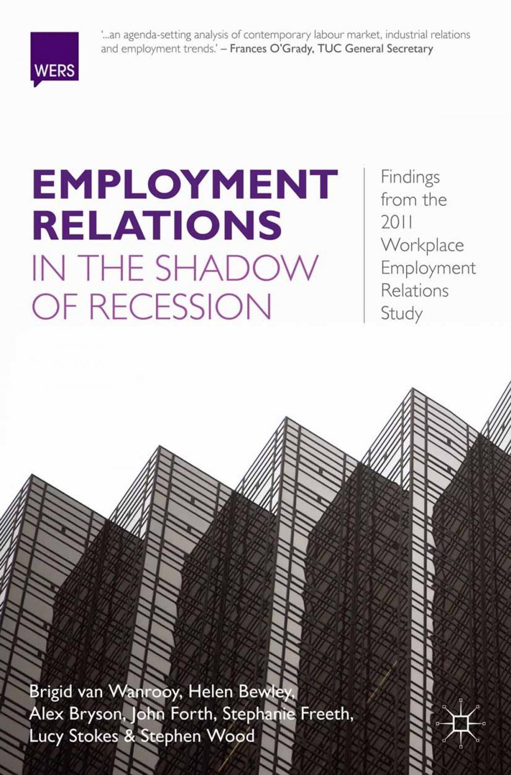 Big bigCover of Employment Relations in the Shadow of Recession