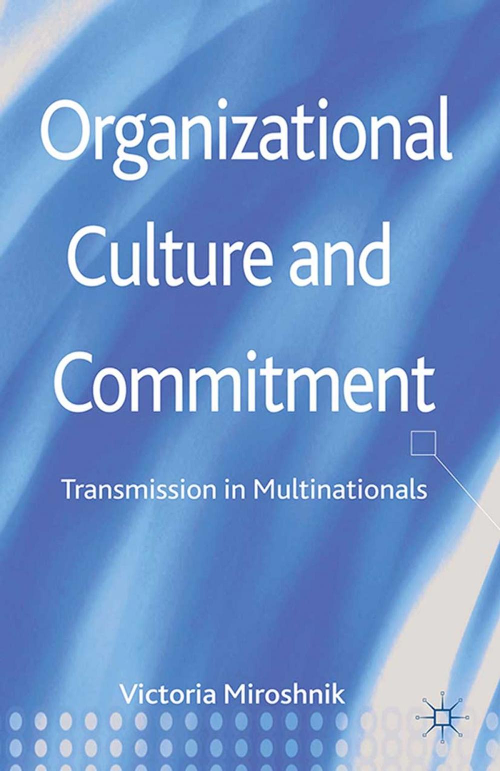 Big bigCover of Organizational Culture and Commitment