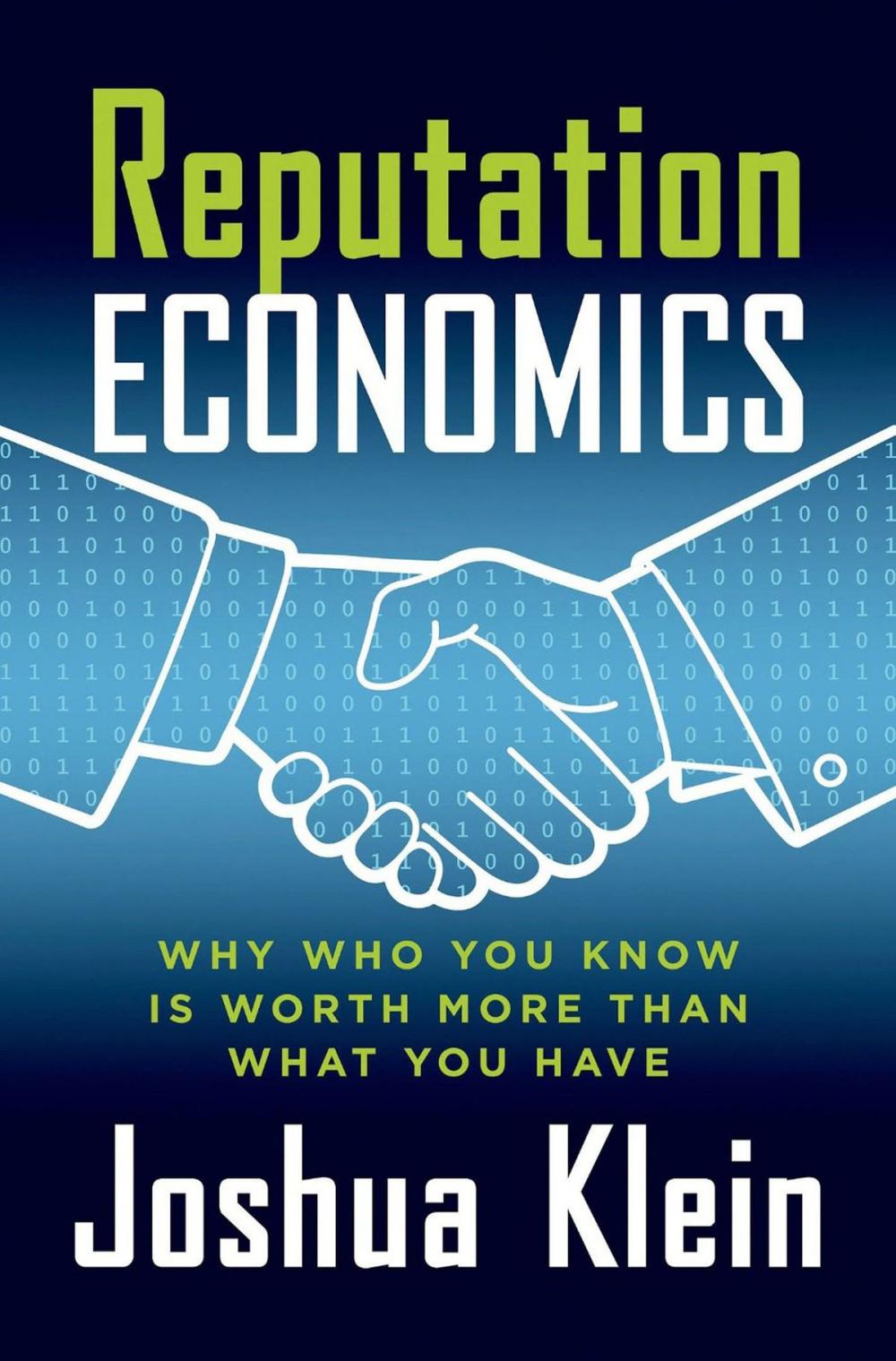 Big bigCover of Reputation Economics