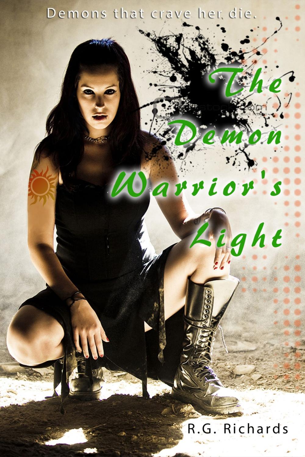 Big bigCover of The Demon Warrior's Light