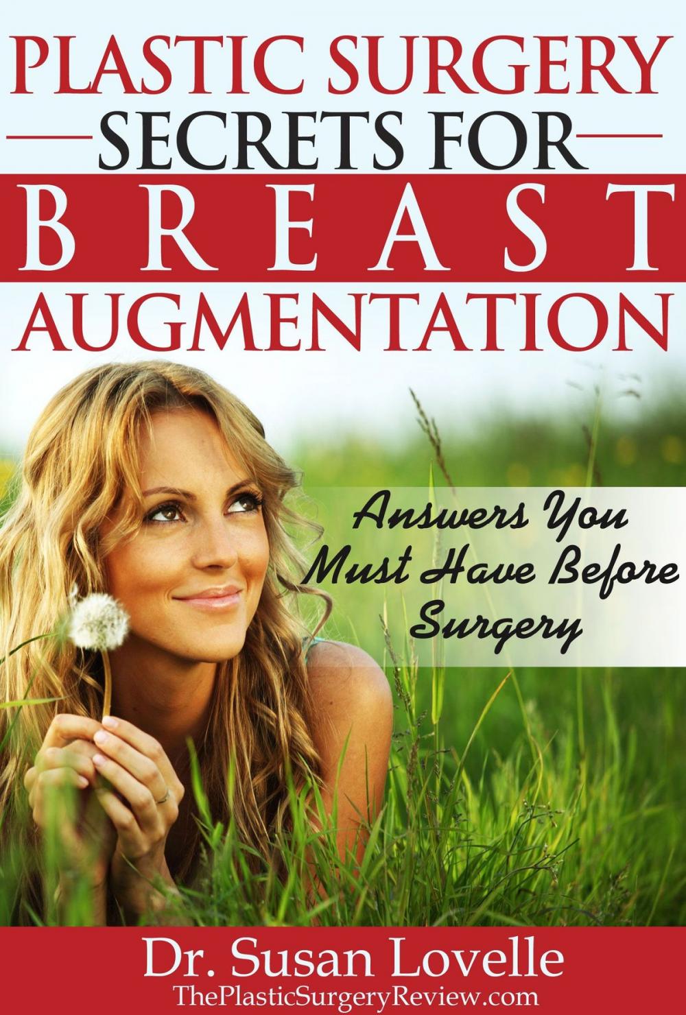 Big bigCover of Plastic Surgery Secrets for Breast Augmentation