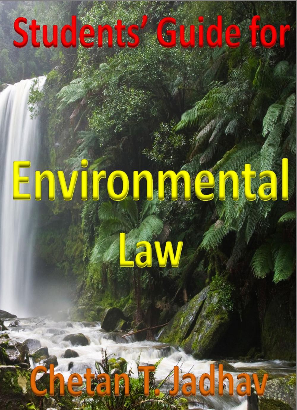 Big bigCover of Student's Guide for Environmental Law