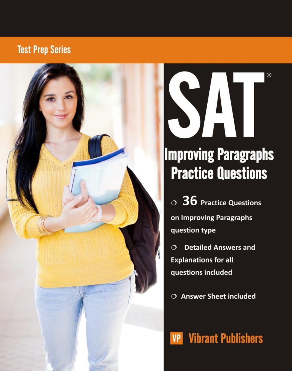 Big bigCover of SAT Writing: Improving Paragraphs Practice Questions