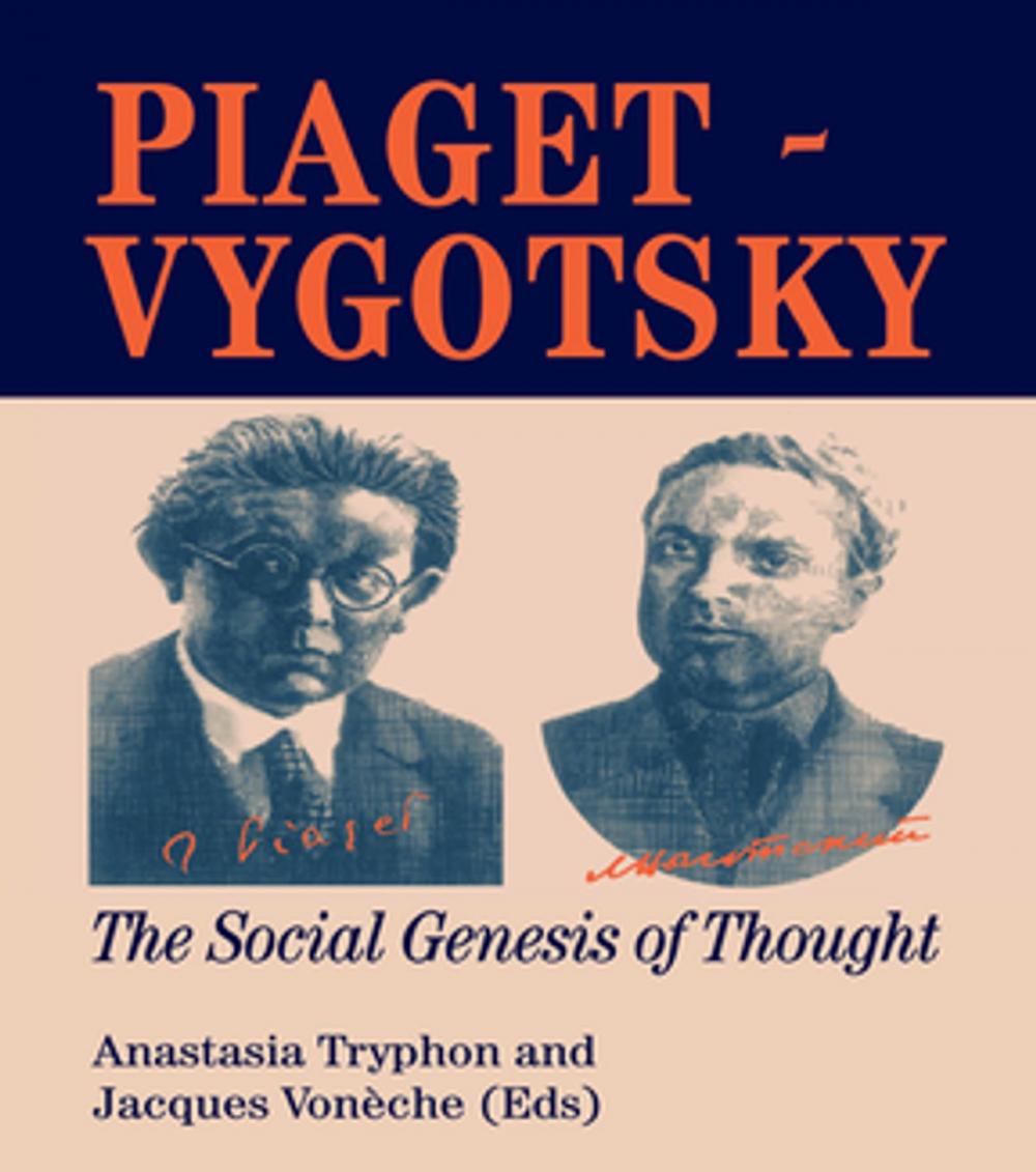 Big bigCover of Piaget Vygotsky