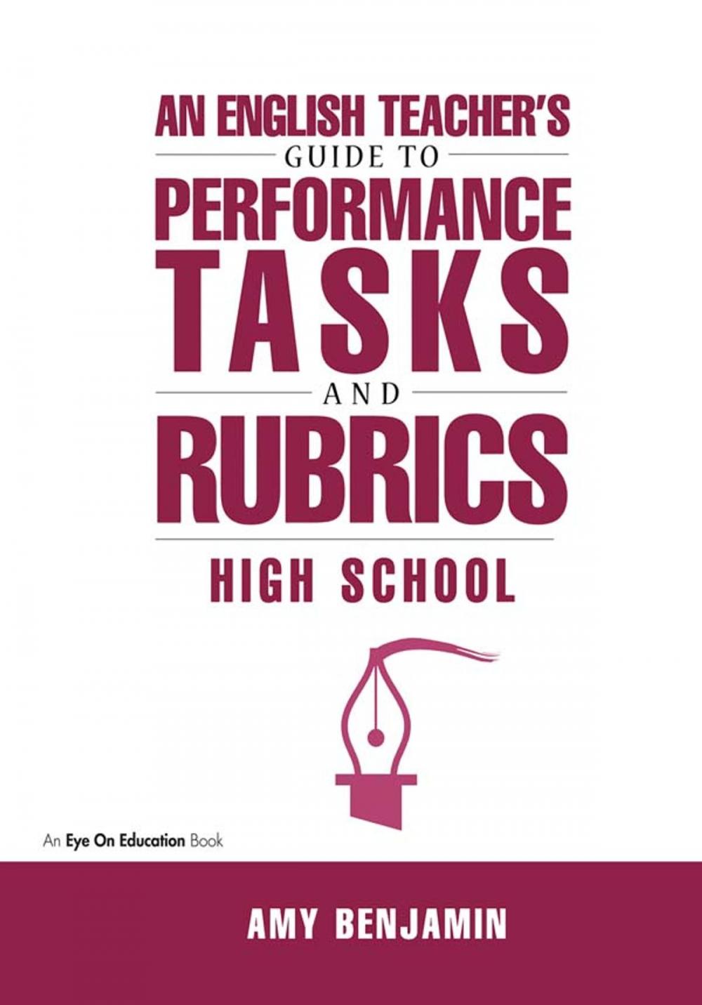 Big bigCover of English Teacher's Guide to Performance Tasks and Rubrics