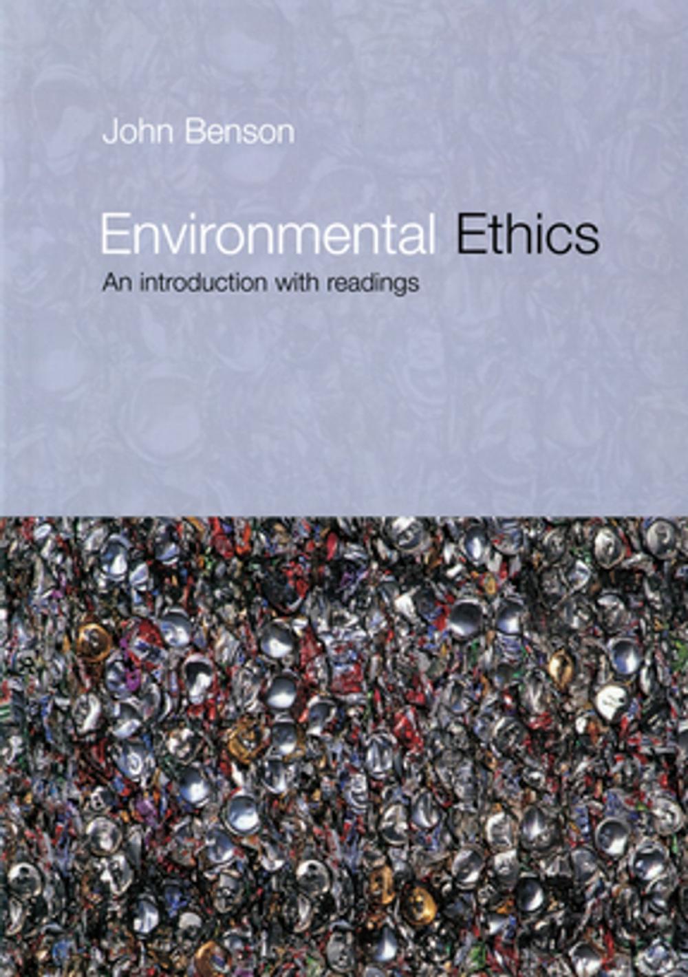 Big bigCover of Environmental Ethics