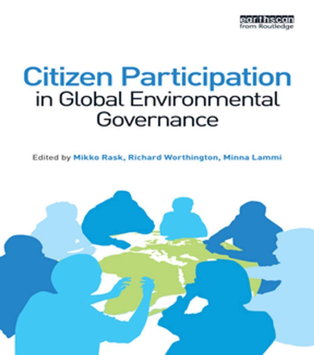 Big bigCover of Citizen Participation in Global Environmental Governance