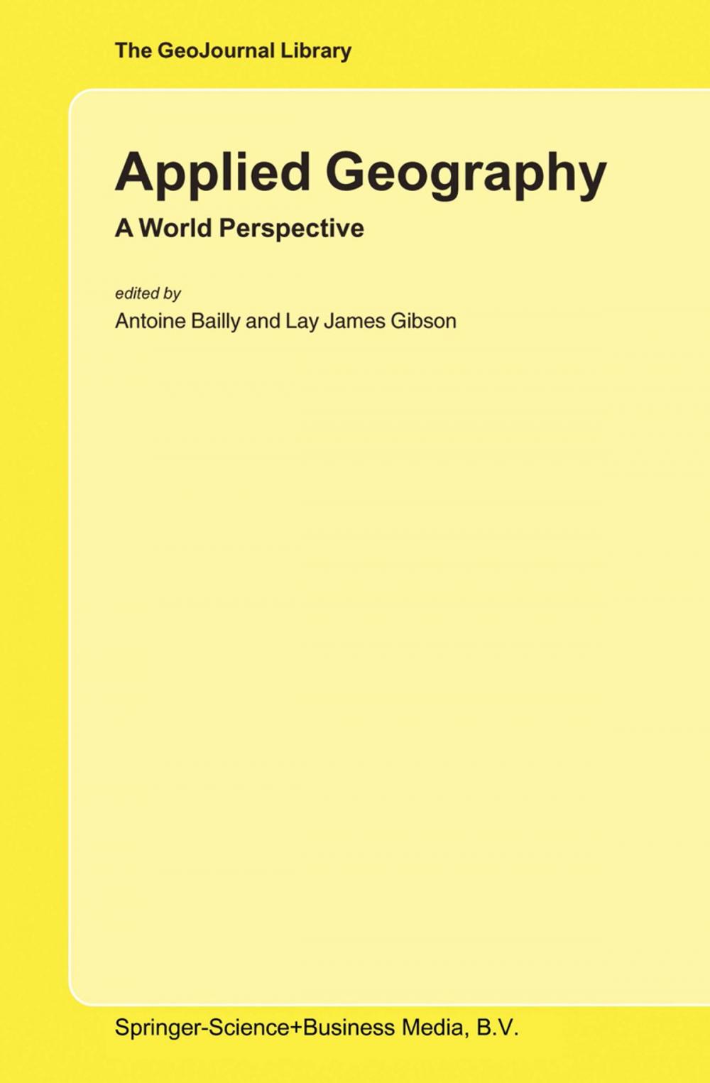 Big bigCover of Applied Geography