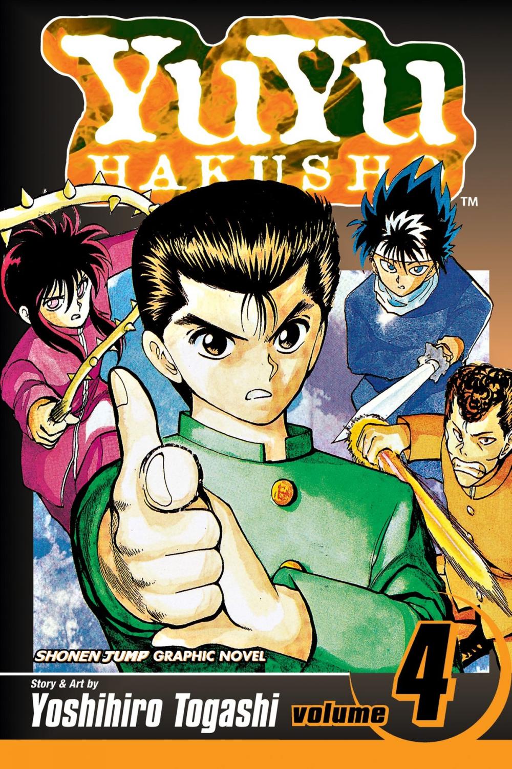 Big bigCover of YuYu Hakusho, Vol. 4