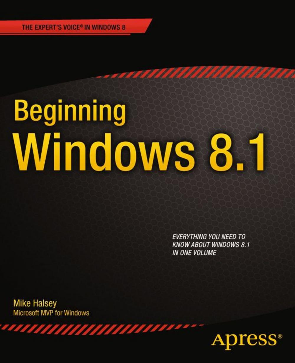 Big bigCover of Beginning Windows 8.1