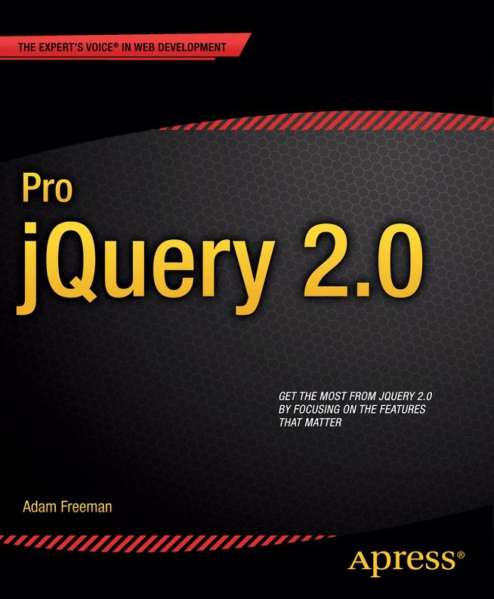 Big bigCover of Pro jQuery 2.0