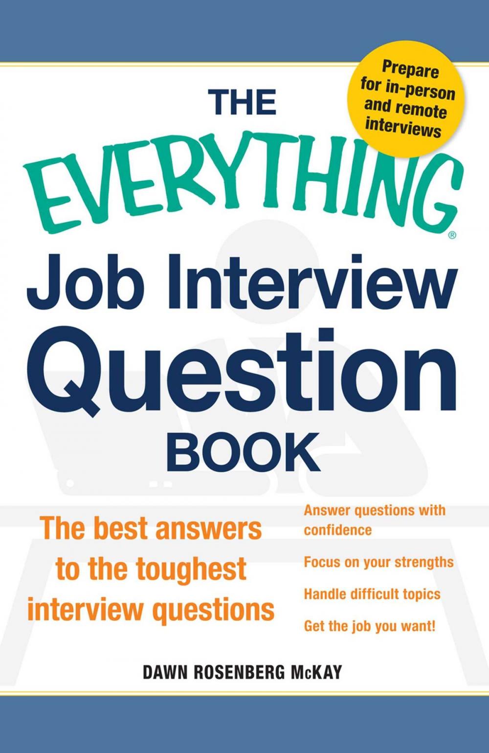 Big bigCover of The Everything Job Interview Question Book