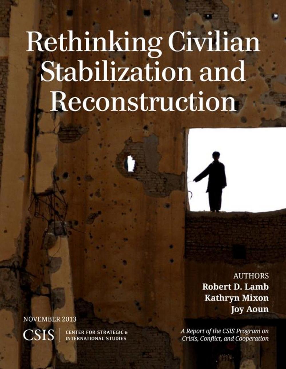 Big bigCover of Rethinking Civilian Stabilization and Reconstruction