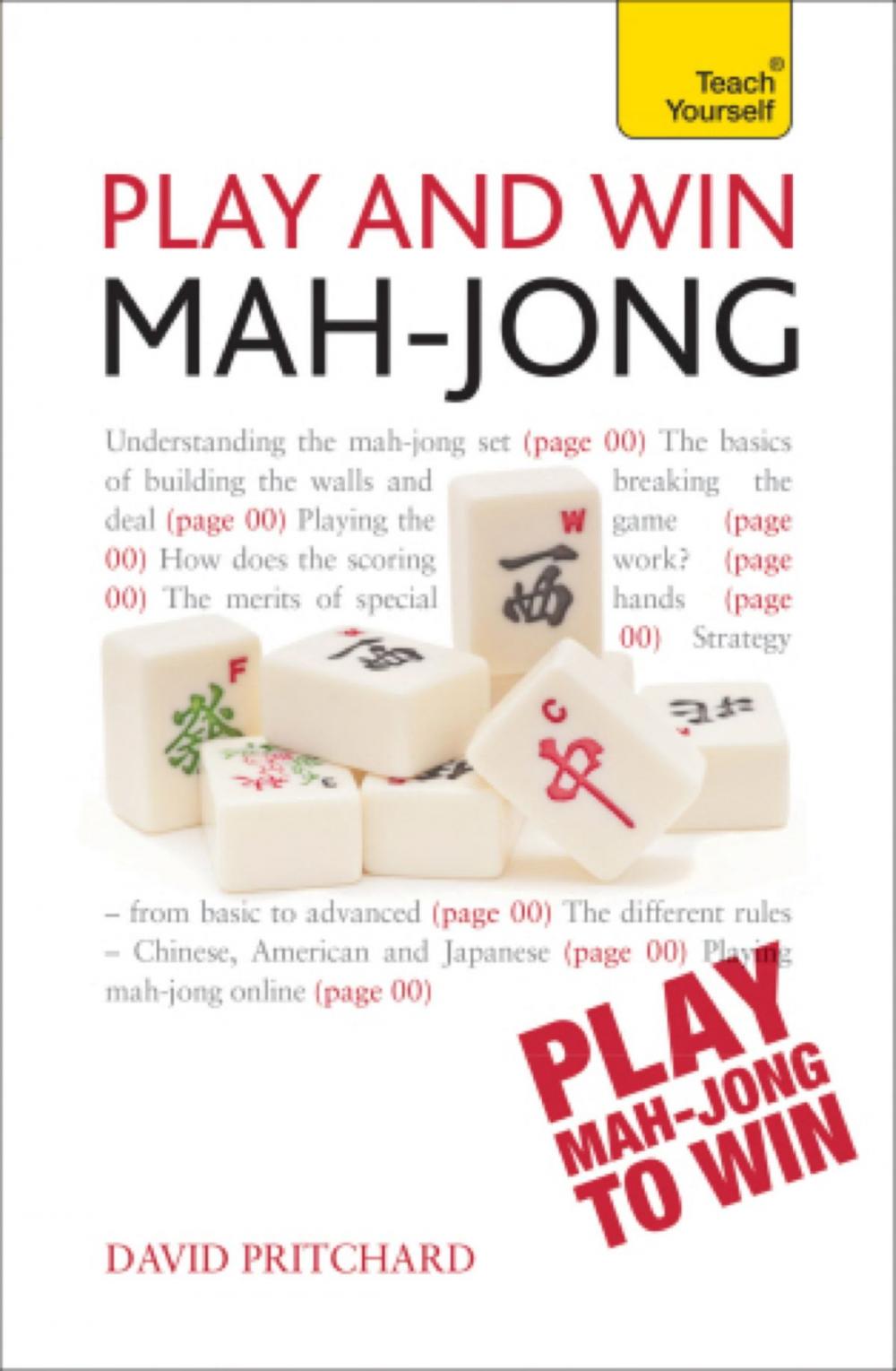 Big bigCover of Play and Win Mah-jong: Teach Yourself