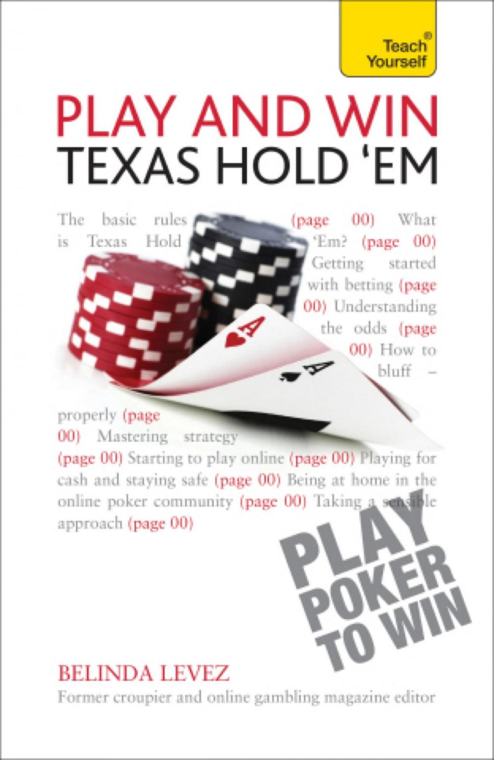 Big bigCover of Play and Win Texas Hold 'Em: Teach Yourself