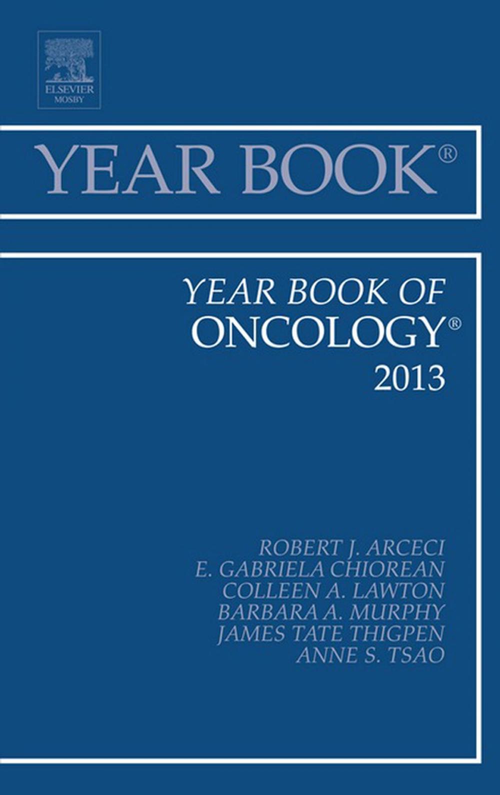 Big bigCover of Year Book of Oncology 2013, E-Book