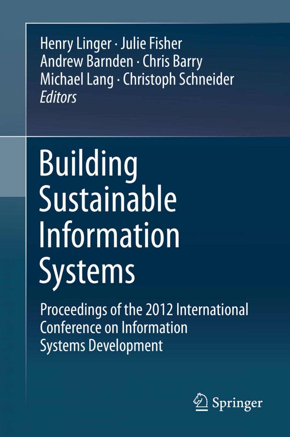 Big bigCover of Building Sustainable Information Systems