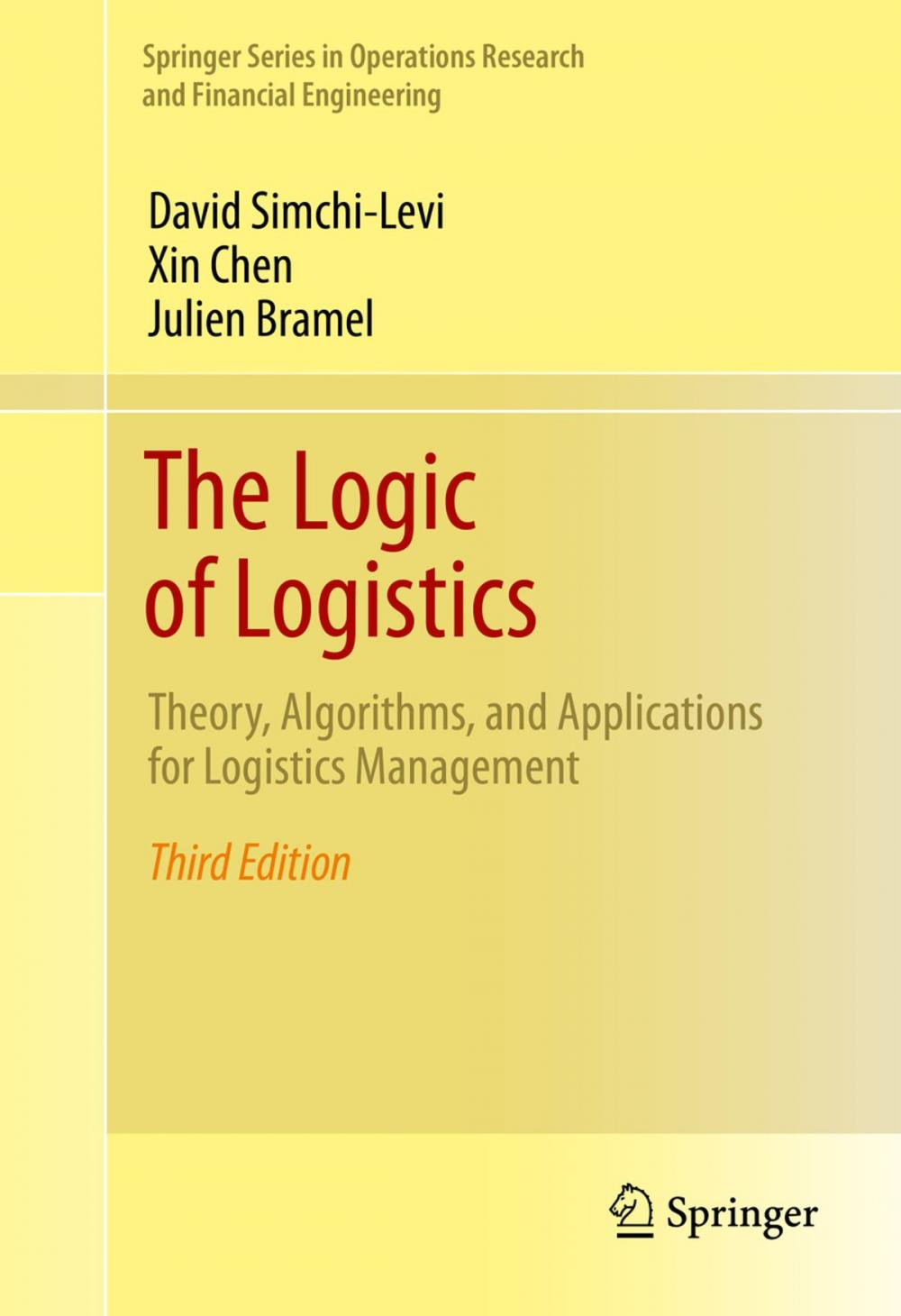 Big bigCover of The Logic of Logistics