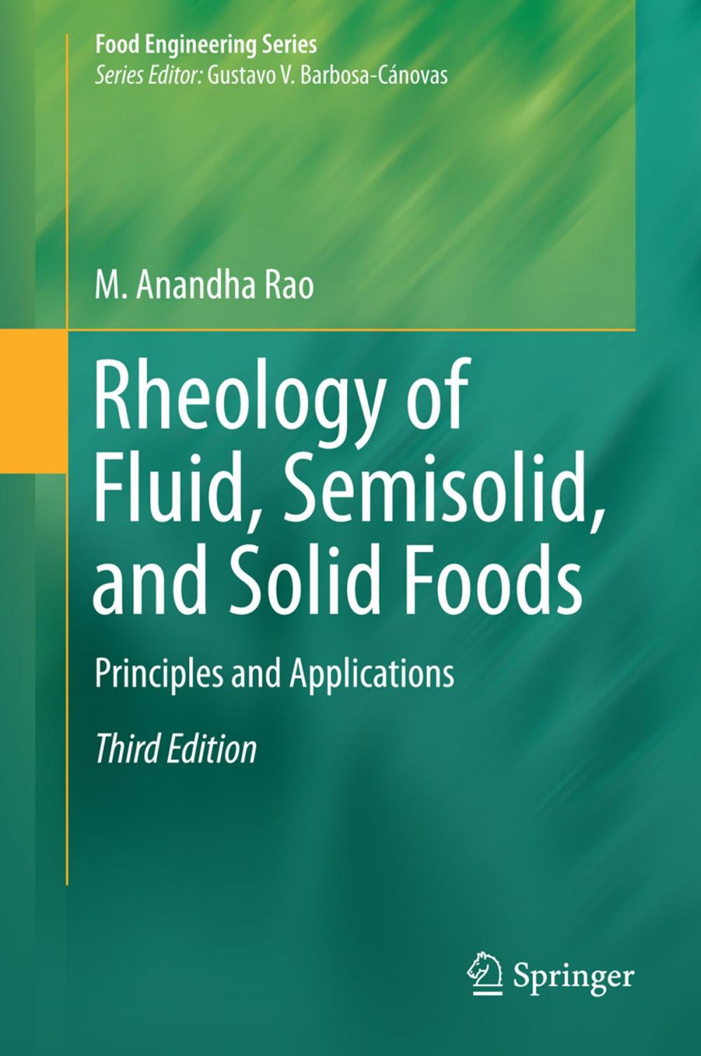 Big bigCover of Rheology of Fluid, Semisolid, and Solid Foods