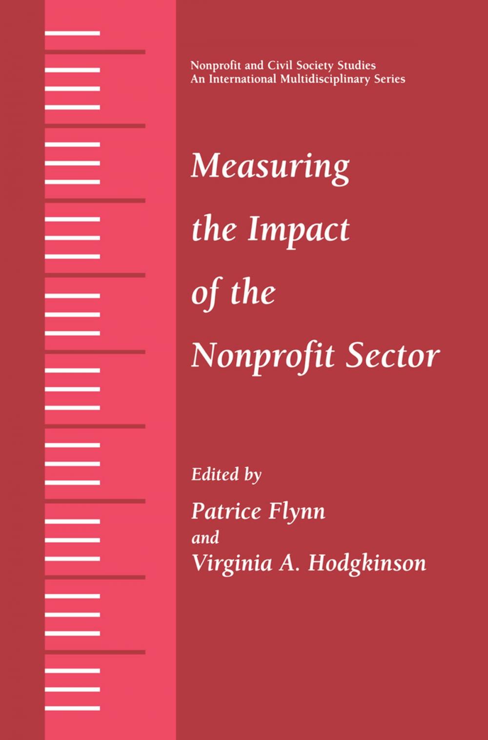 Big bigCover of Measuring the Impact of the Nonprofit Sector