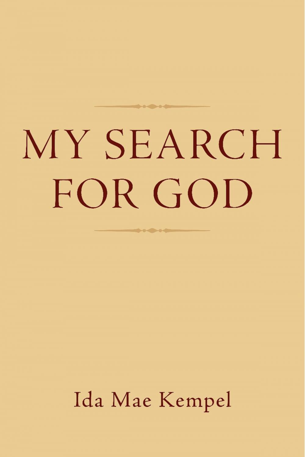 Big bigCover of My Search For God