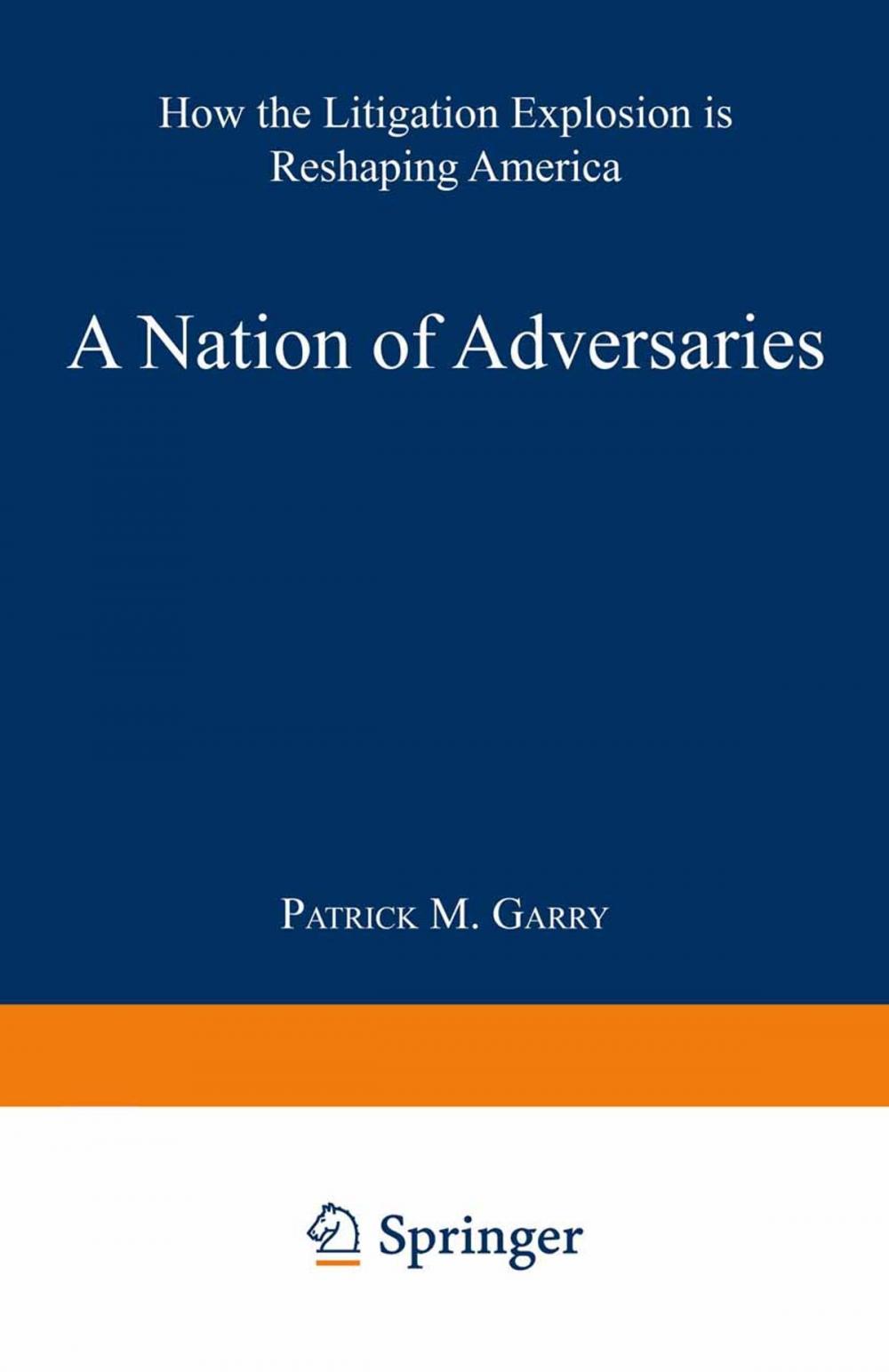 Big bigCover of A Nation of Adversaries