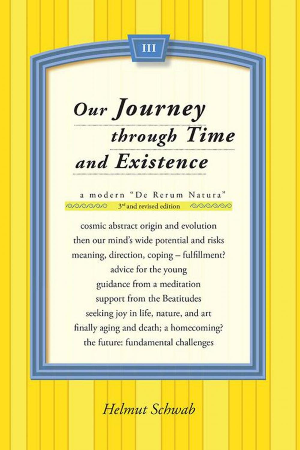 Big bigCover of Our Journey Through Time and Existence