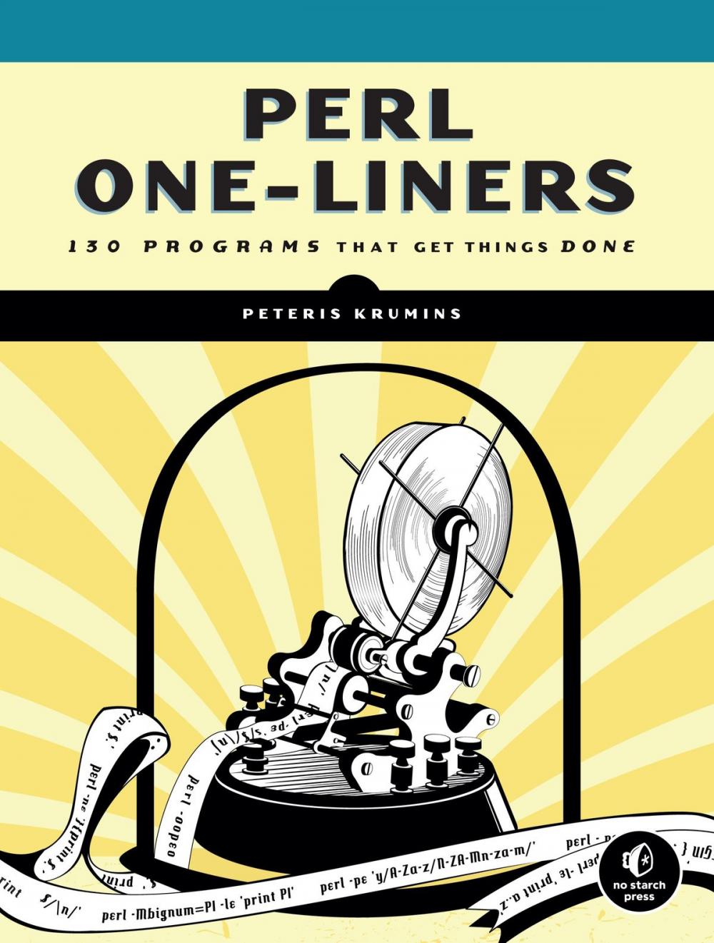 Big bigCover of Perl One-Liners