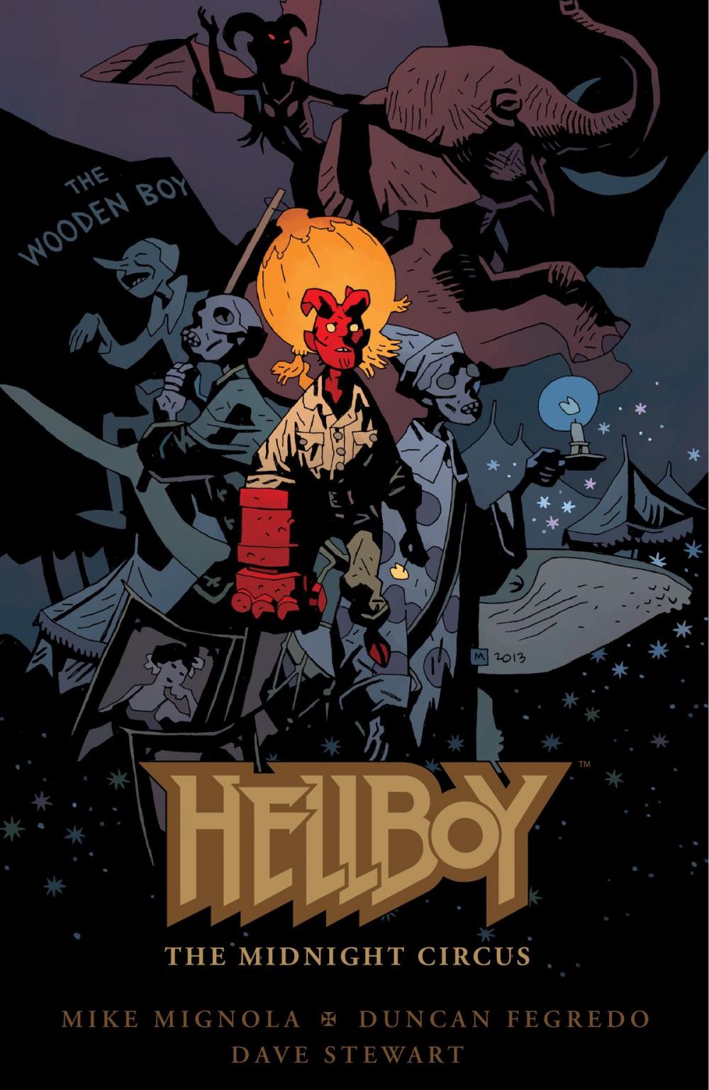 Big bigCover of Hellboy: The Midnight Circus