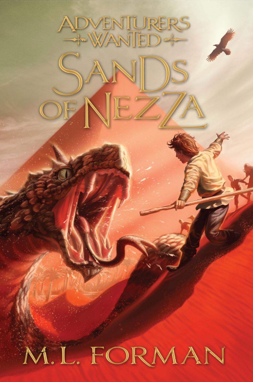 Big bigCover of Adventurers Wanted, Book 4: Sands of Nezza