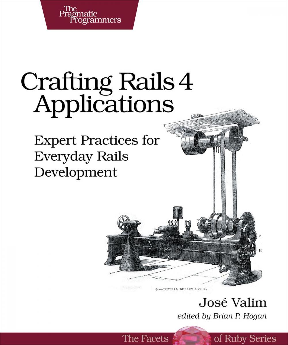 Big bigCover of Crafting Rails 4 Applications