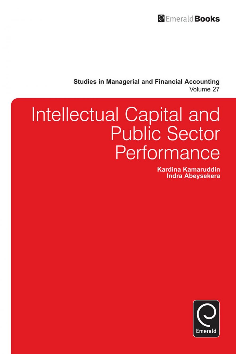 Big bigCover of Intellectual Capital and Public Sector Performance