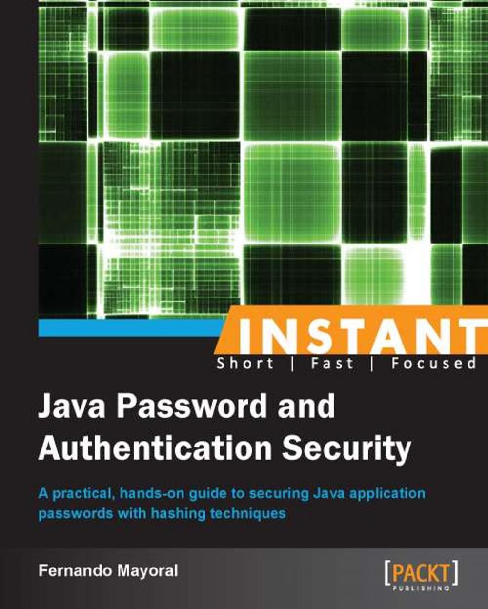 Big bigCover of Instant Java Password and Authentication Security