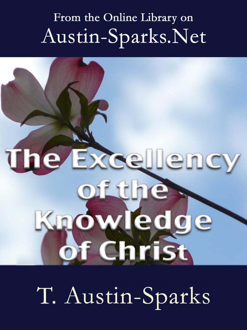 Big bigCover of The Excellency of the Knowledge of Christ