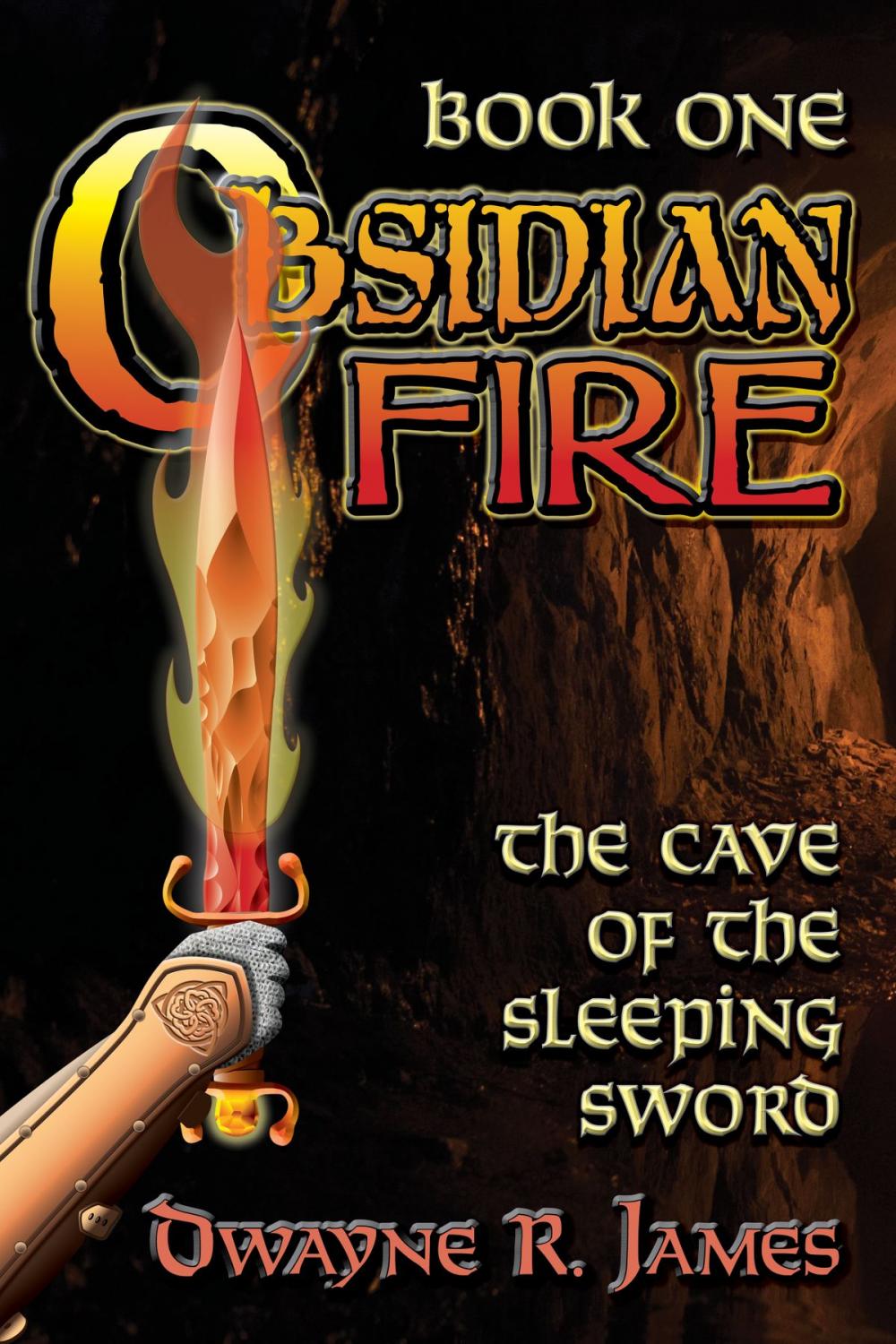 Big bigCover of Obsidian Fire: The Cave of the Sleeping Sword