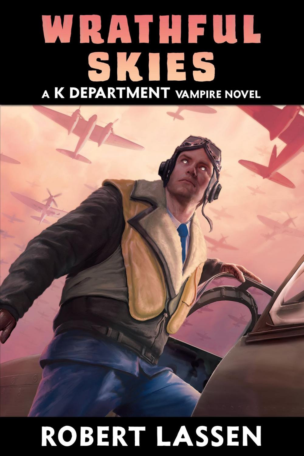 Big bigCover of Wrathful Skies - a K Department Vampire Novel