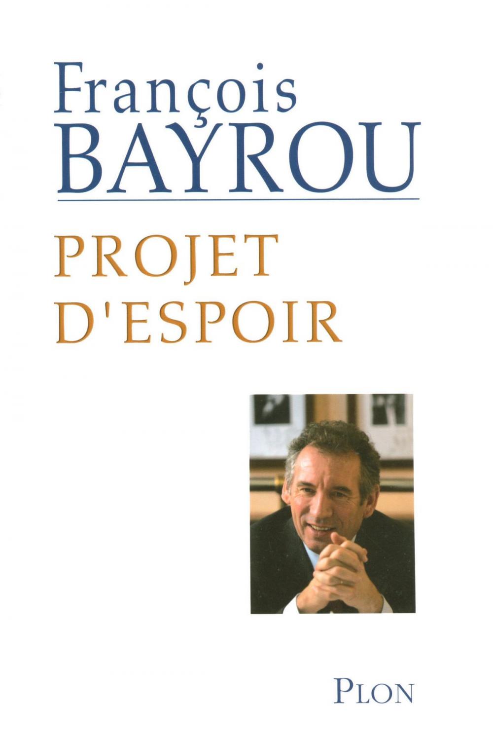 Big bigCover of Projet d'espoir