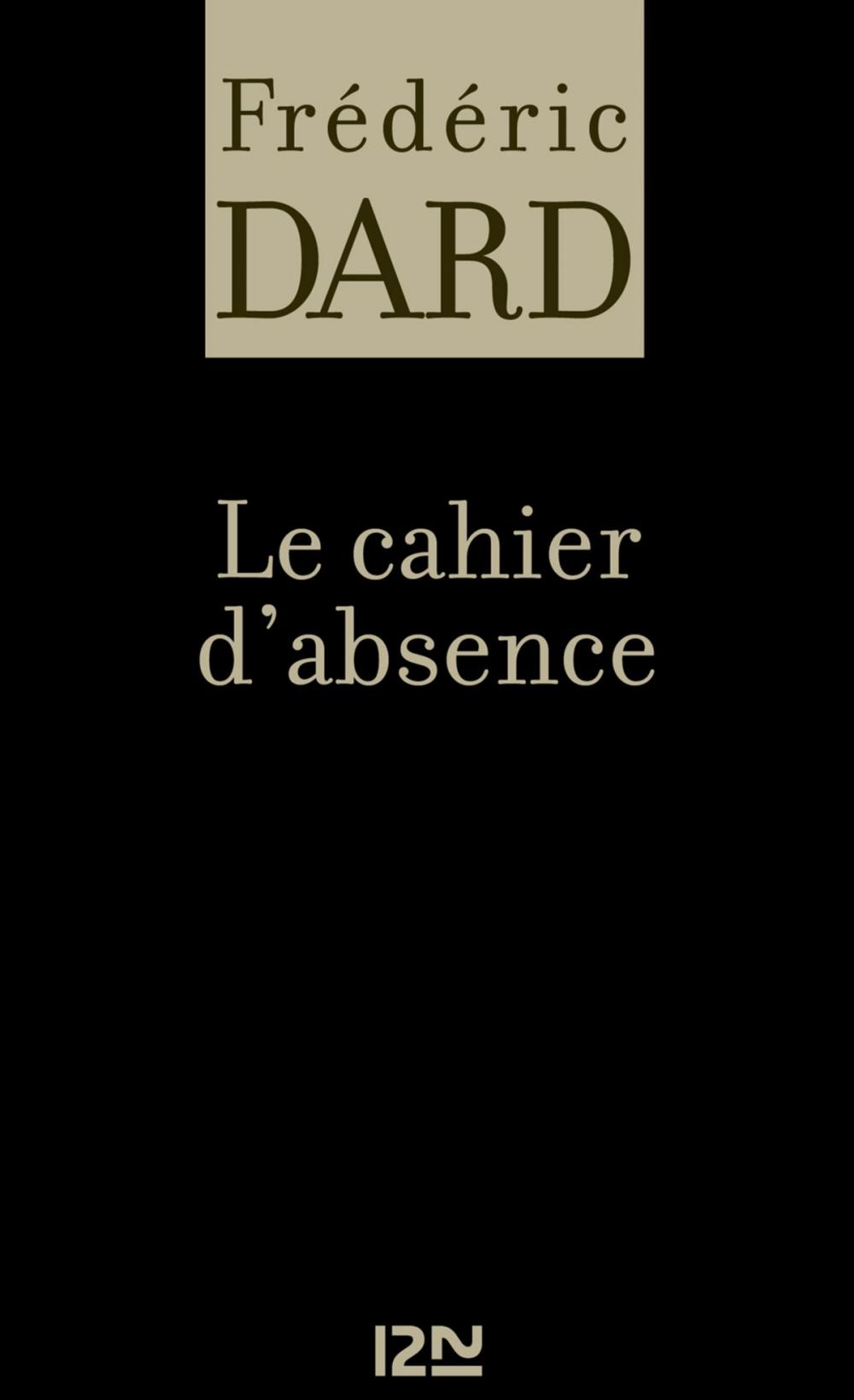 Big bigCover of Le cahier d'absence