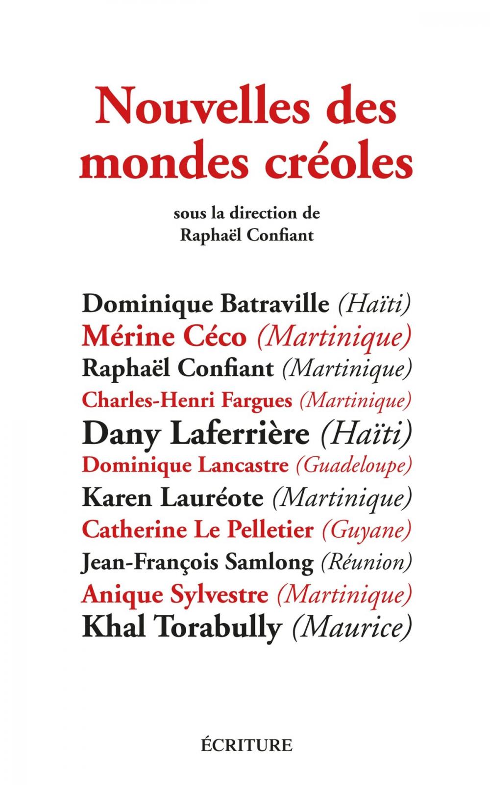 Big bigCover of Nouvelles des mondes créoles