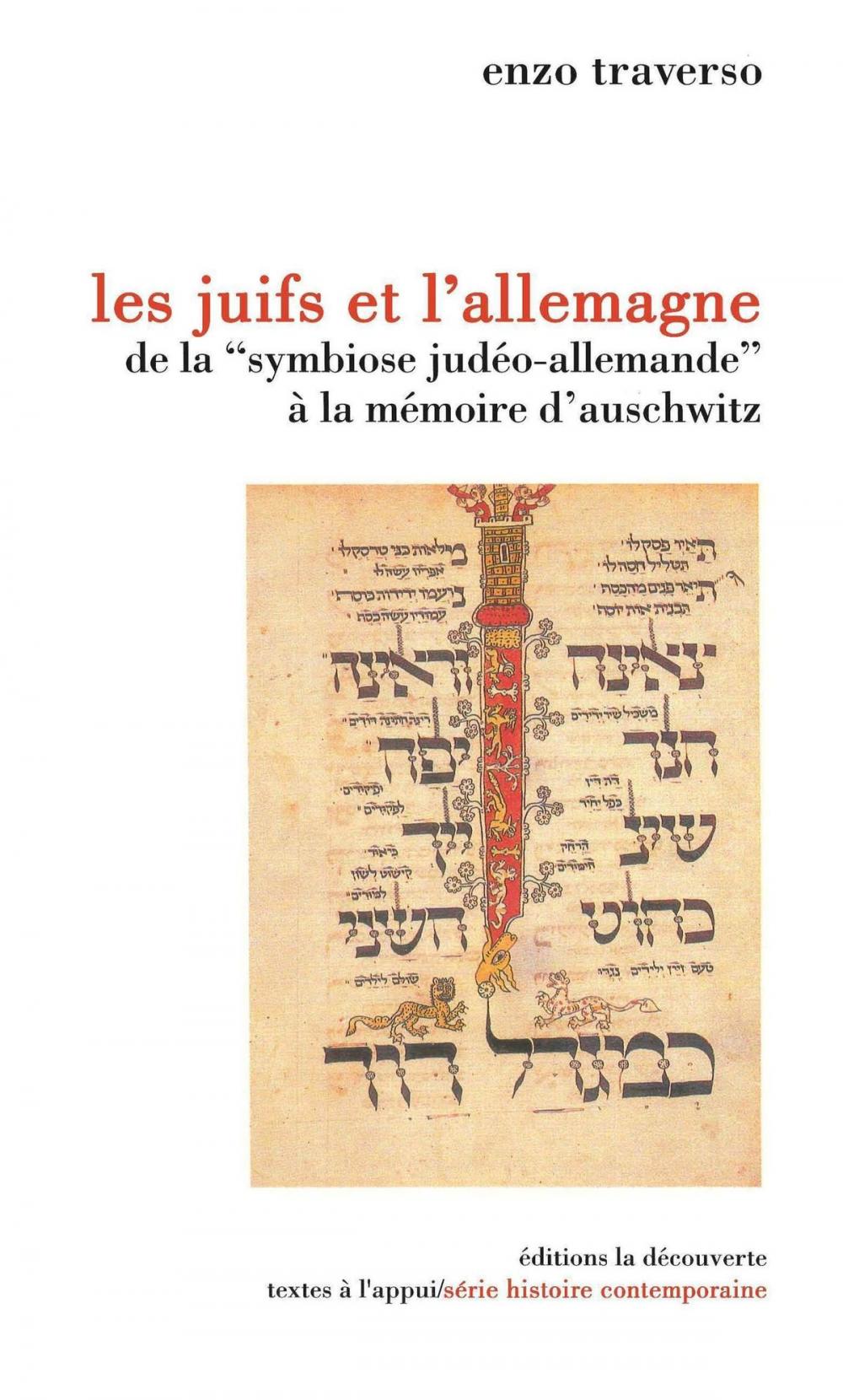 Big bigCover of Les Juifs et l'Allemagne