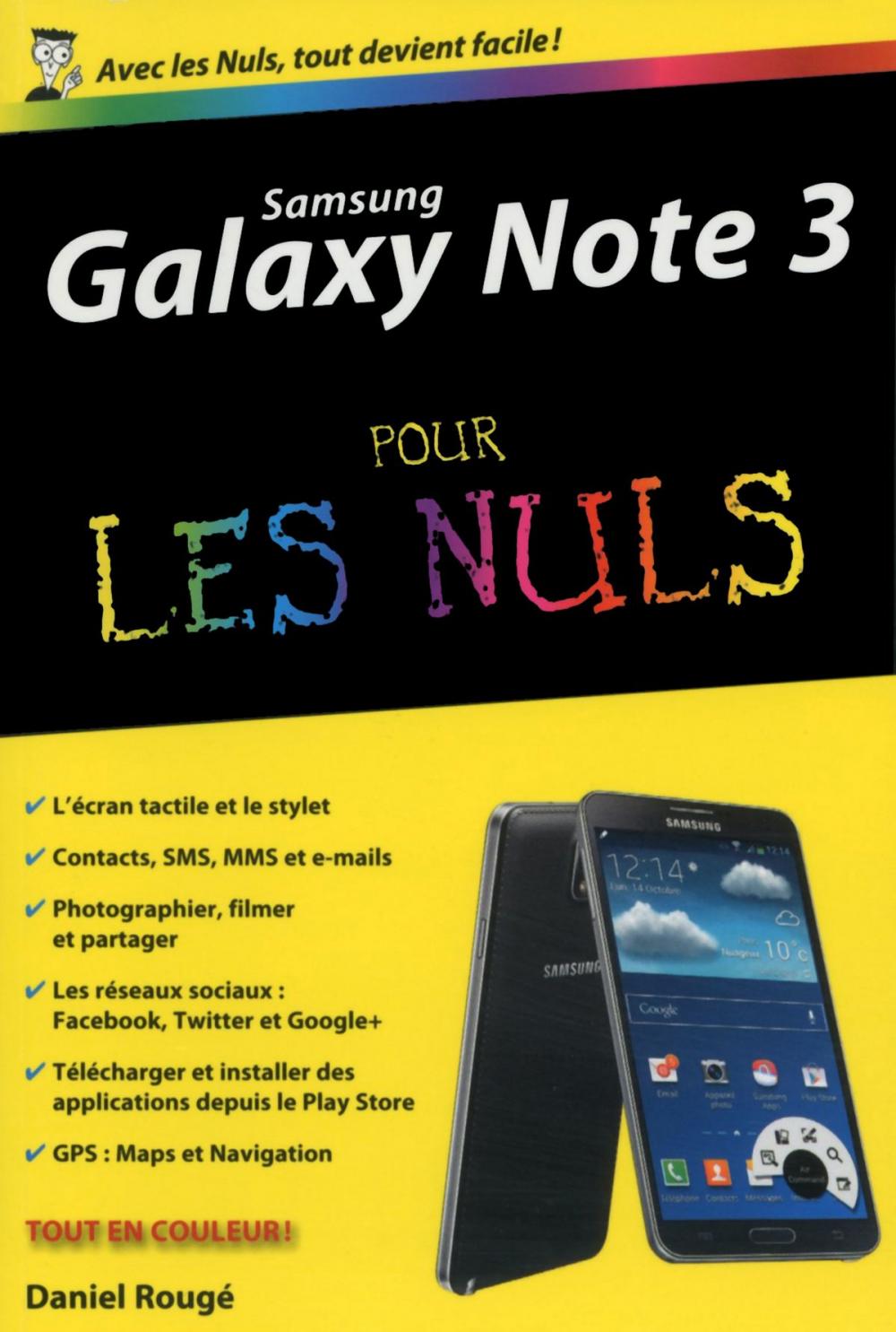 Big bigCover of Samsung Galaxy Note 3 Poche Pour les Nuls