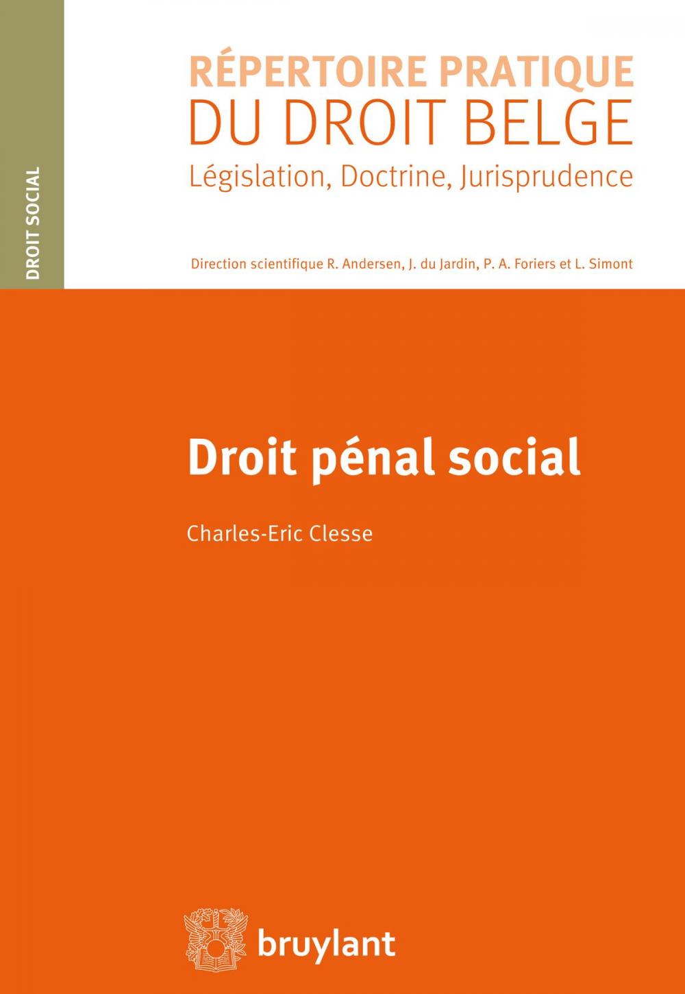 Big bigCover of Droit pénal social